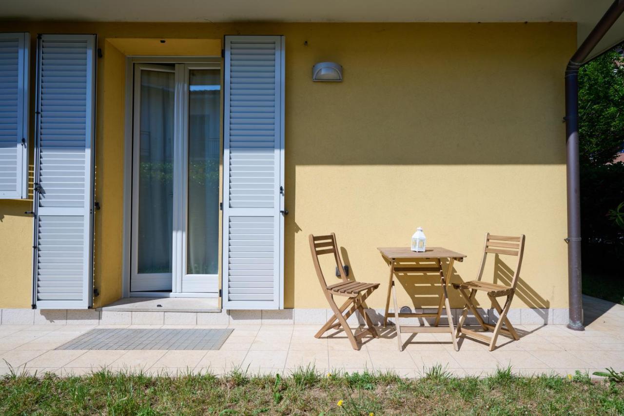 La Casa Dei Tigli - Bilocale Con Taverna E Giardino Apartment กอร์กอนโซลา ภายนอก รูปภาพ