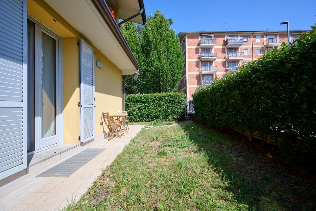 La Casa Dei Tigli - Bilocale Con Taverna E Giardino Apartment กอร์กอนโซลา ภายนอก รูปภาพ
